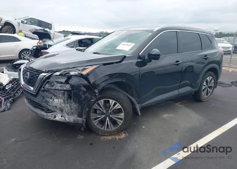 2022 Nissan Rogue Sv Fwd z USA, uszkodzony, nr VIN 5N1BT3BA4NC727165